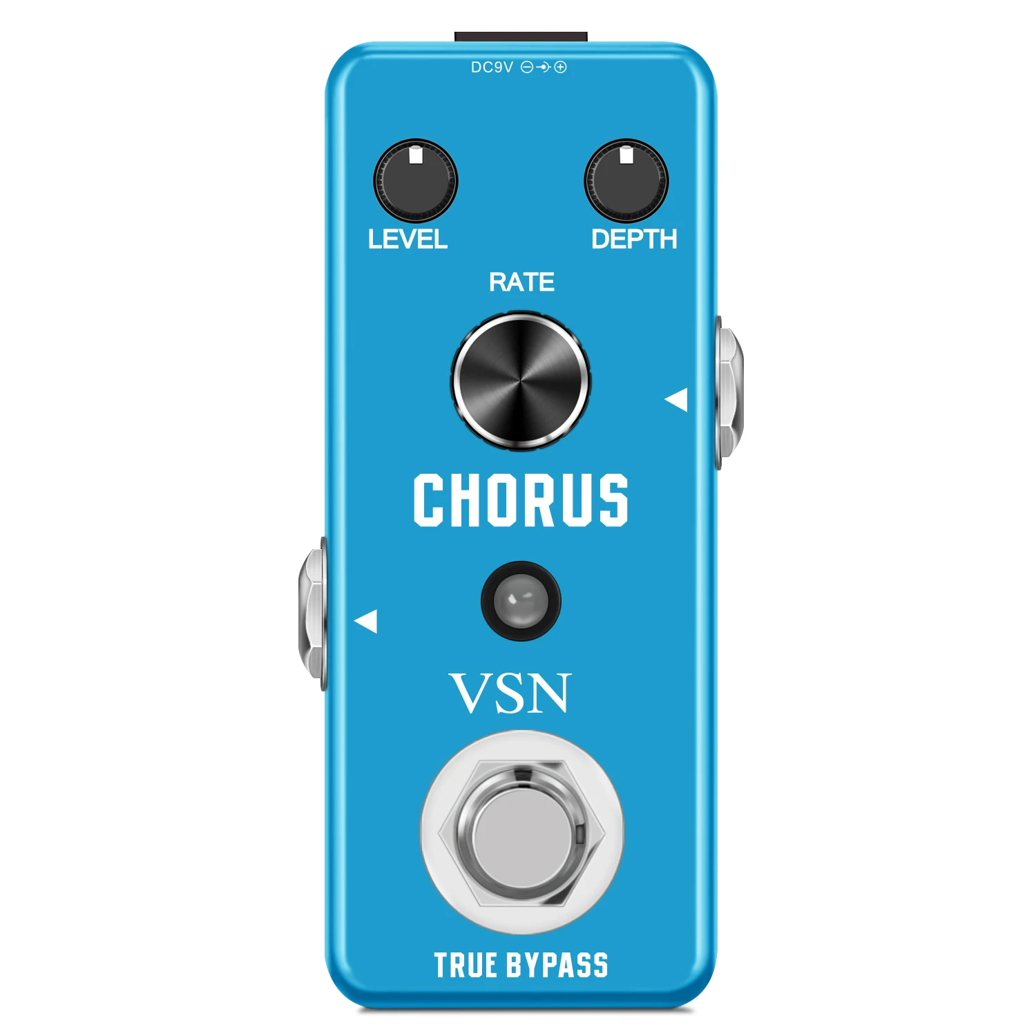 Amuzik-Rowin Clefly VSN Stax Guitar Chorus Effect Pedal, Analog Chorus BBD Circuit Pedal, Uses the Rare MN3007 Chip