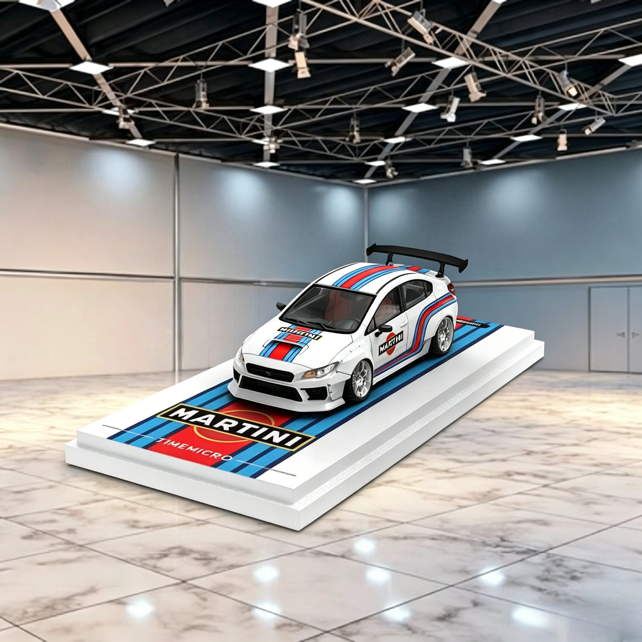 

1:64 WRX STI Alloy car model Adult Gift Hobby & Toys static finished ornaments Collectibles Scene simulation