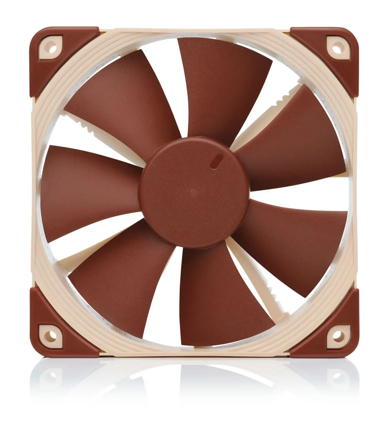 Noctua NF-F12 Computer case cooling fan，120mm PWM Damping Quiet Radiator For Desktop case CPU air coolers cooling image 2