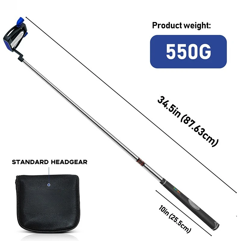 Golf putter Standing putter belt Aiming low center of gravity High stability Male and female putter