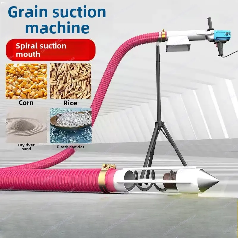 Large Suction Auger Screw Conveyor Grain Suction Machine Feeding Conveyor