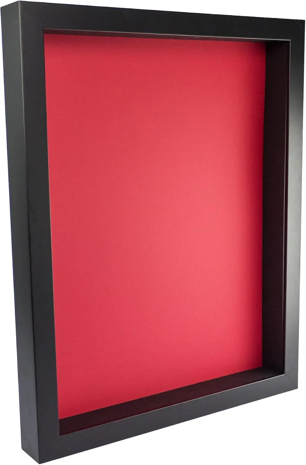 24x30 Shadow Box Frame Black Wood with a 1 3/4