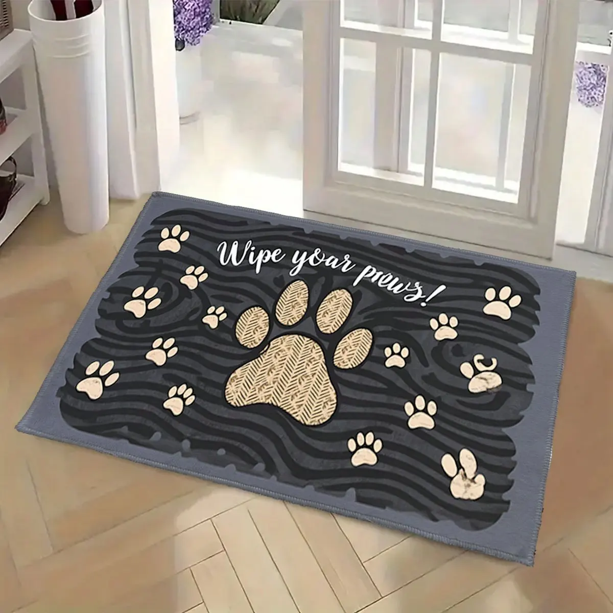 Tropical Jungle Toucan Welcome To Paradise Print Doormat Rainforest Decor Mat For Outdoor And Home Entry Doors