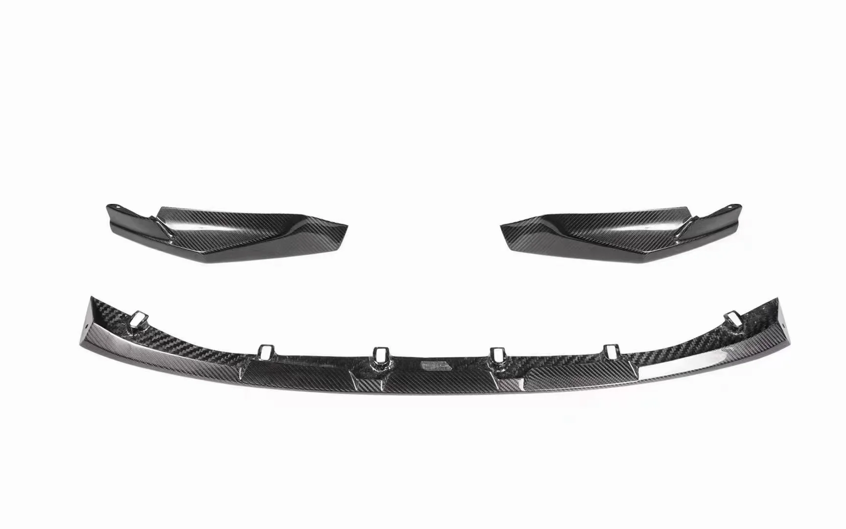 Carbon Fiber Car Front Bumper Lip For BMW 3 4 Series G80 G82 G83 M3 M4 Competition 2021+ MP Style Front Spoiler