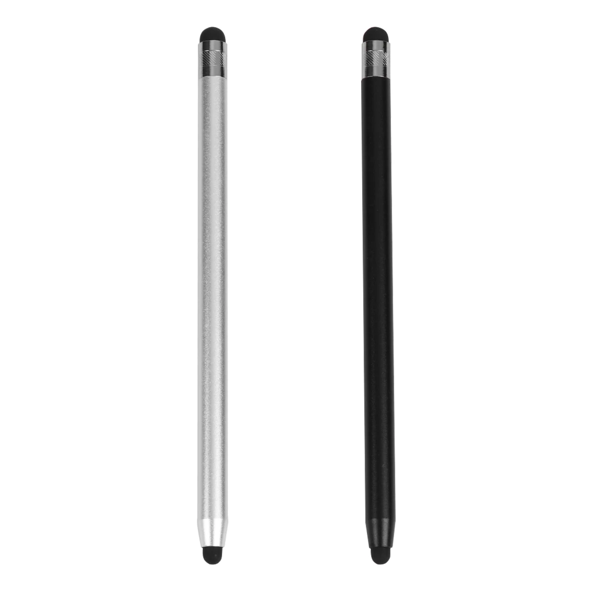 Stylet pour tablette, 2 pièces, Double tête, capacitif pour écran tactile de téléphone