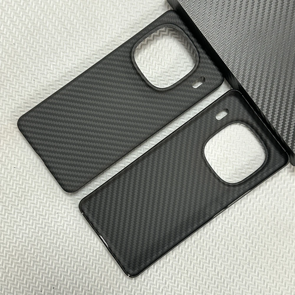 Real Carbon Fiber Case for VIVO IQOO12 Pro Ultra thin Aramid Fiber Armor Protective Cover for VIVO IQOO12 12pro Case Capa