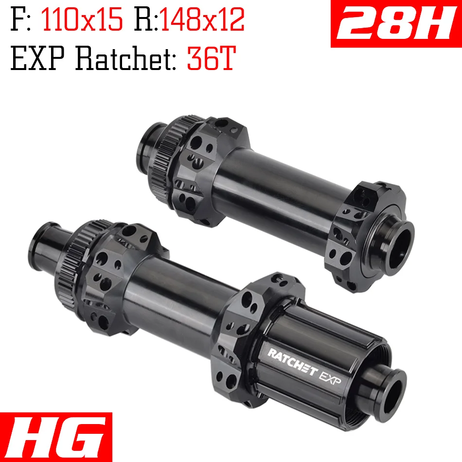 Goldix 110 exp Ratsche Mountainbike Straight Pull Naben 28h Center Lock Disc 148x15x12 mtb Hub Boost hg xd ms für dt