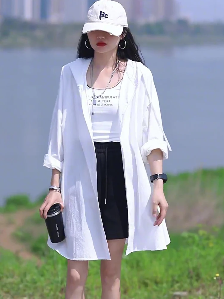 

Trench Coat Female X-Long Ins Y2K Fitting Work Top Purple Slim Turn Down Gathered Turn-Down Decoration Large Wrinkled Gradient