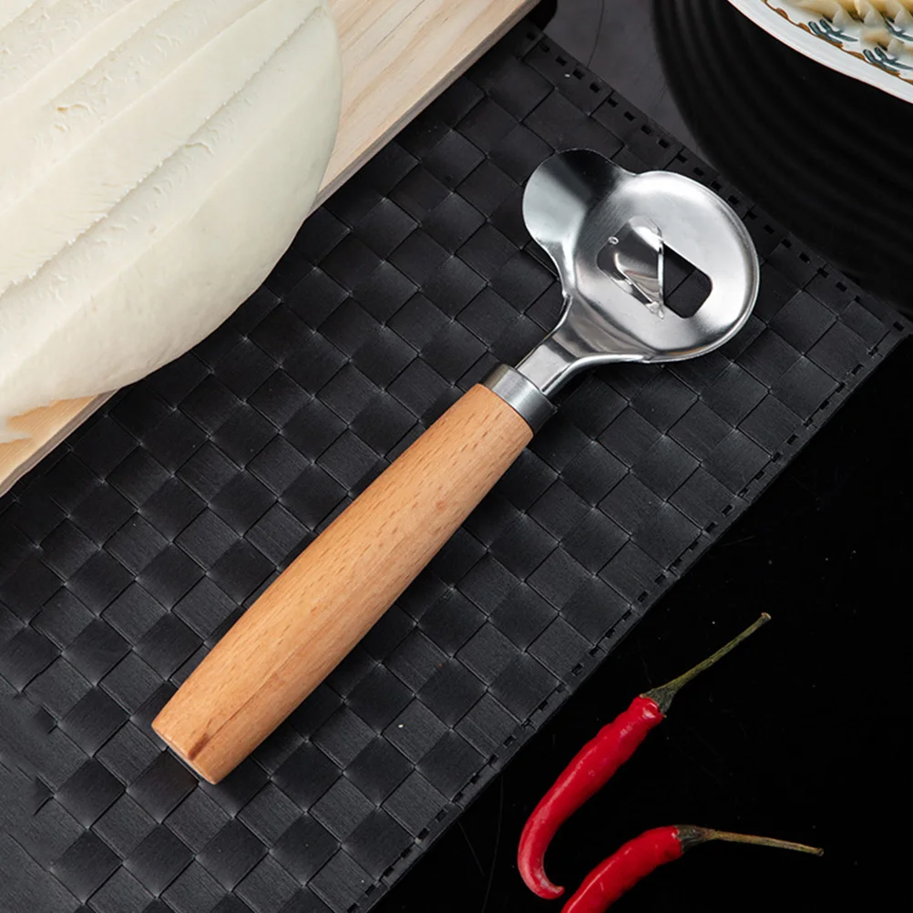 Cortador de fideos en rodajas, herramienta de cocina Manual de madera de acero inoxidable, hogar, familia, restaurante, fabricante de fideos, Panel de lanzamiento de cocina