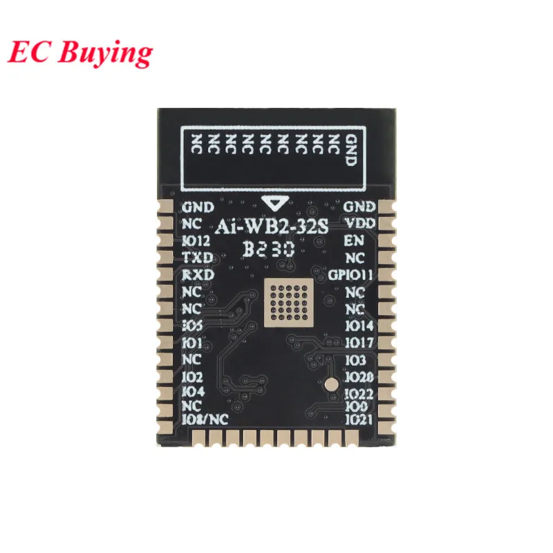 Ai-WB2-32S NodeMCU-Ai-WB2-32S-Kit Ai-WB2 2.4G WiFi+Bluetooth-compatible BLE 5.0 ESP32-S Development Board Module BL602 4MB