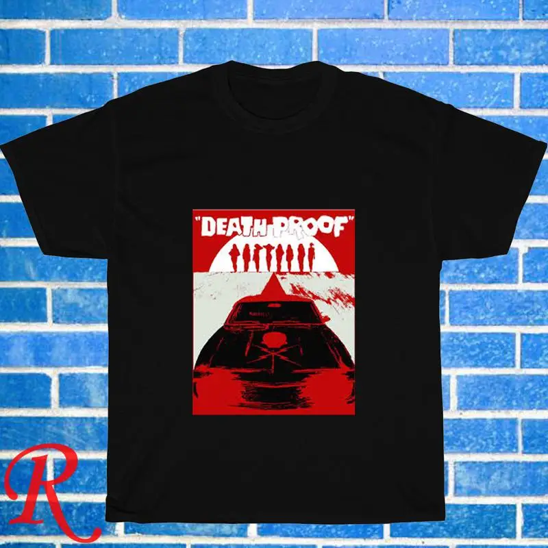 New Death Proof Movie Poster Black Grey Navy White Size S 5XL T Shirt
