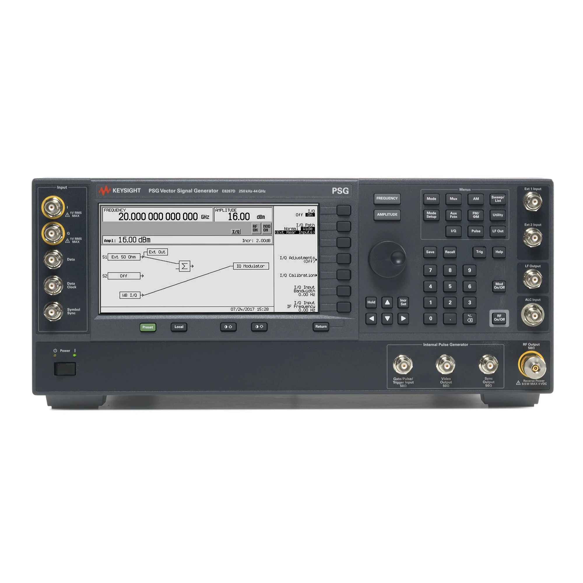 Keysight E8267D PSG 100 kHz to 44 GHz Vector Signal Generator Electronic Measuring Instrument
