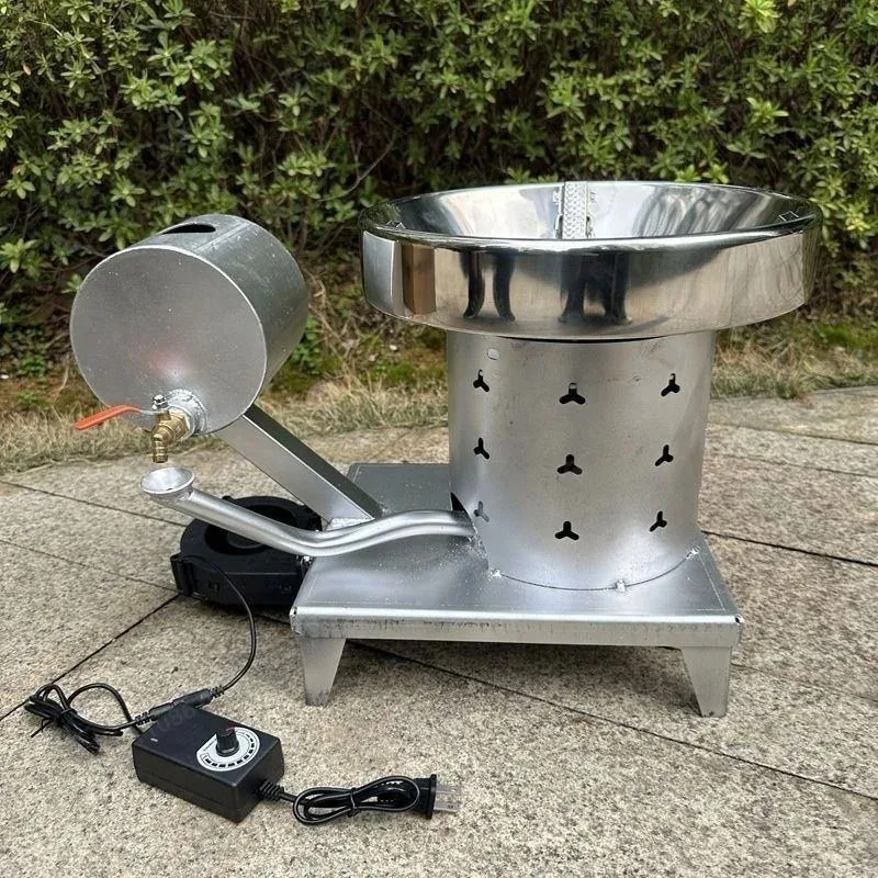 Multifunctional Waste Oil Diesel Burner Stove Heater Cooking Outdoor with Blower Speed Regulator Thickened Durable for Household