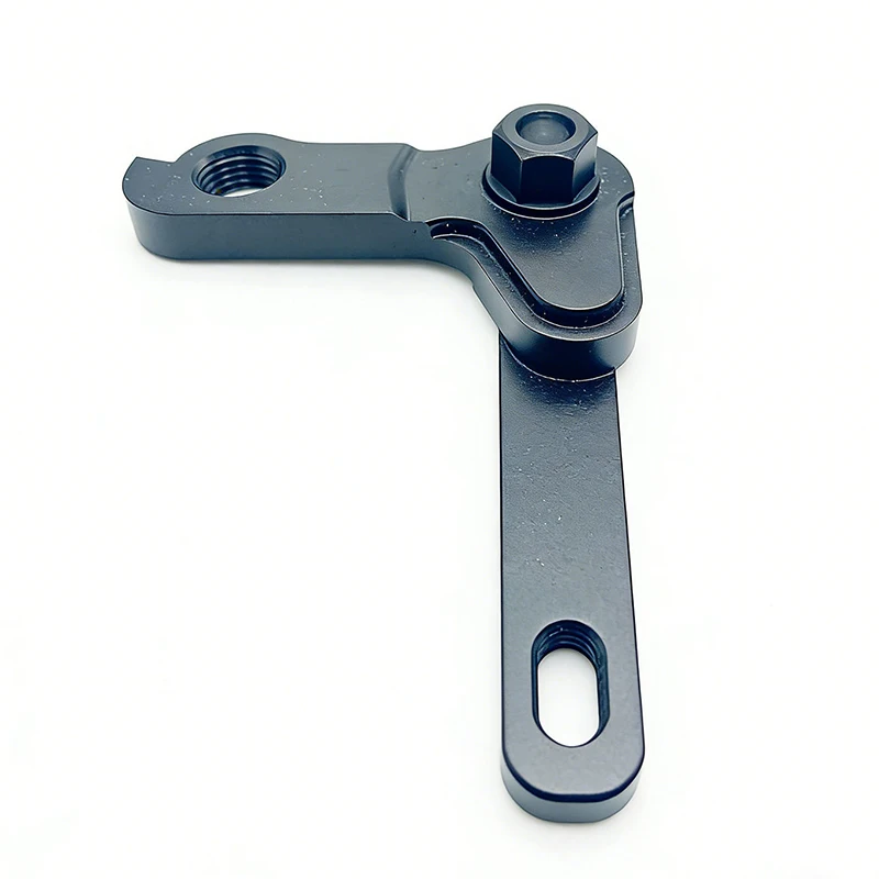 OEM High Quality Professional Custom CNC Parts Black Oxide Coated Steel CNC Machined Lever Assembly