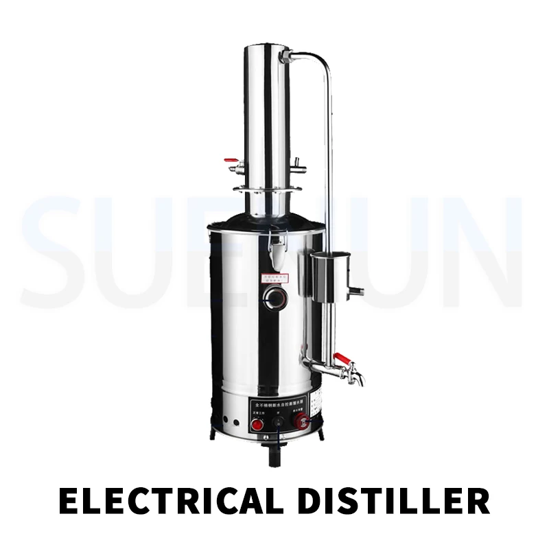 آلة المياه المقطرة الكهربائية آلة المياه النقية معدات التقطير الفولاذ المقاوم للصدأ التحكم الآلي مكافحة حرق جاف