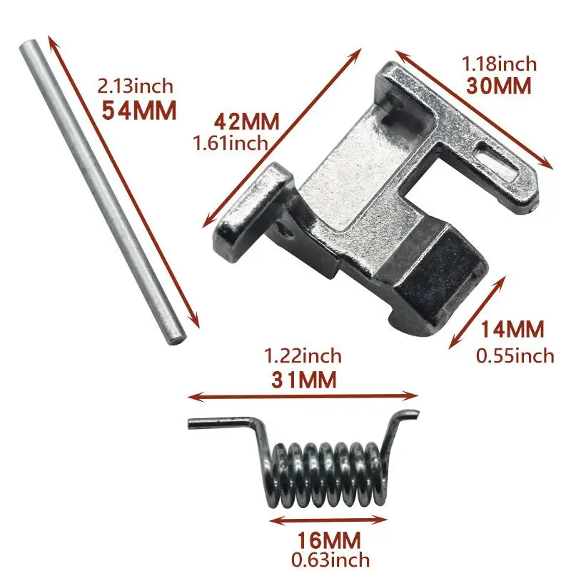 드럼 세탁기 문짝 후크, 실용적인 세탁 기계 액세서리, 설치하기 쉬운 Zdc-2 문짝 후크, 호텔 기숙사 문짝 버클
