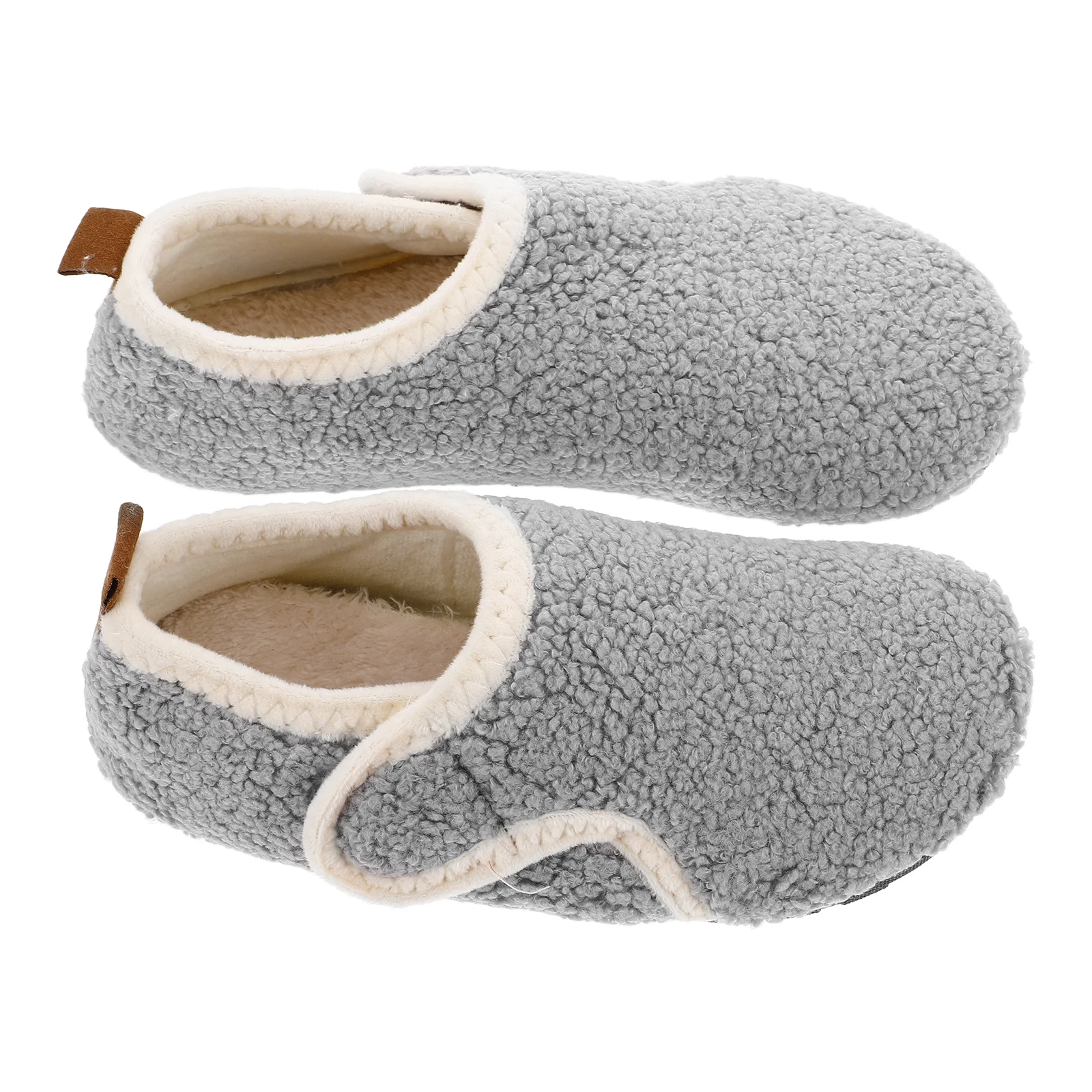 

1 Pair Of Soft Comfortable Unisex House Rubber Sole Warm Winter Indoor Outdoor Slippers For Men Women Kids Non Slip Lightweight