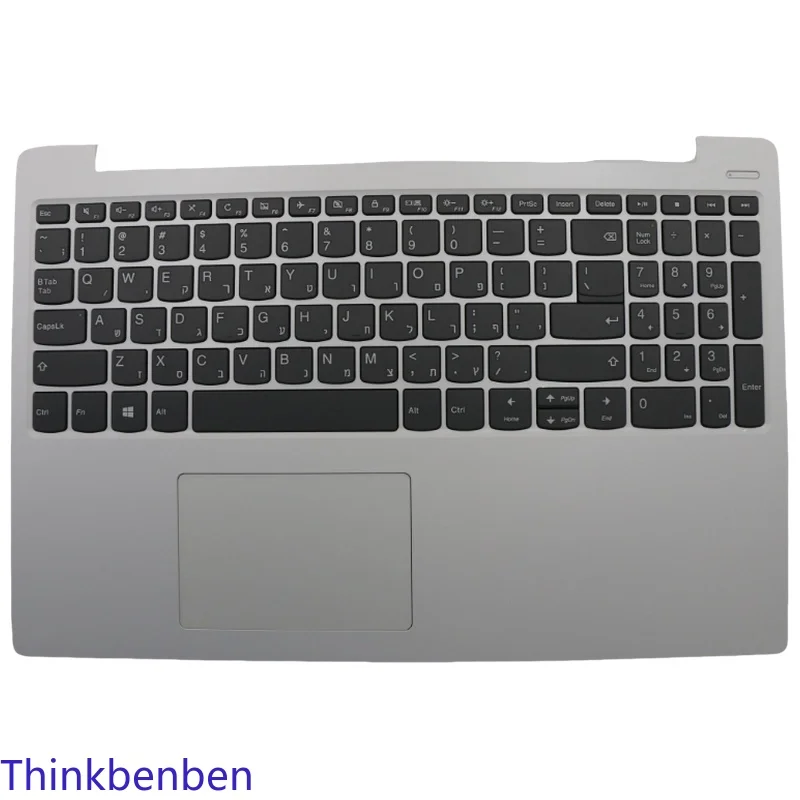 

HB Hebrew (IL Israel) White Keyboard Upper Case Palmrest Shell Cover For Lenovo Ideapad 330S 15 15IKB 15AST 15ARR 5CB0R07328
