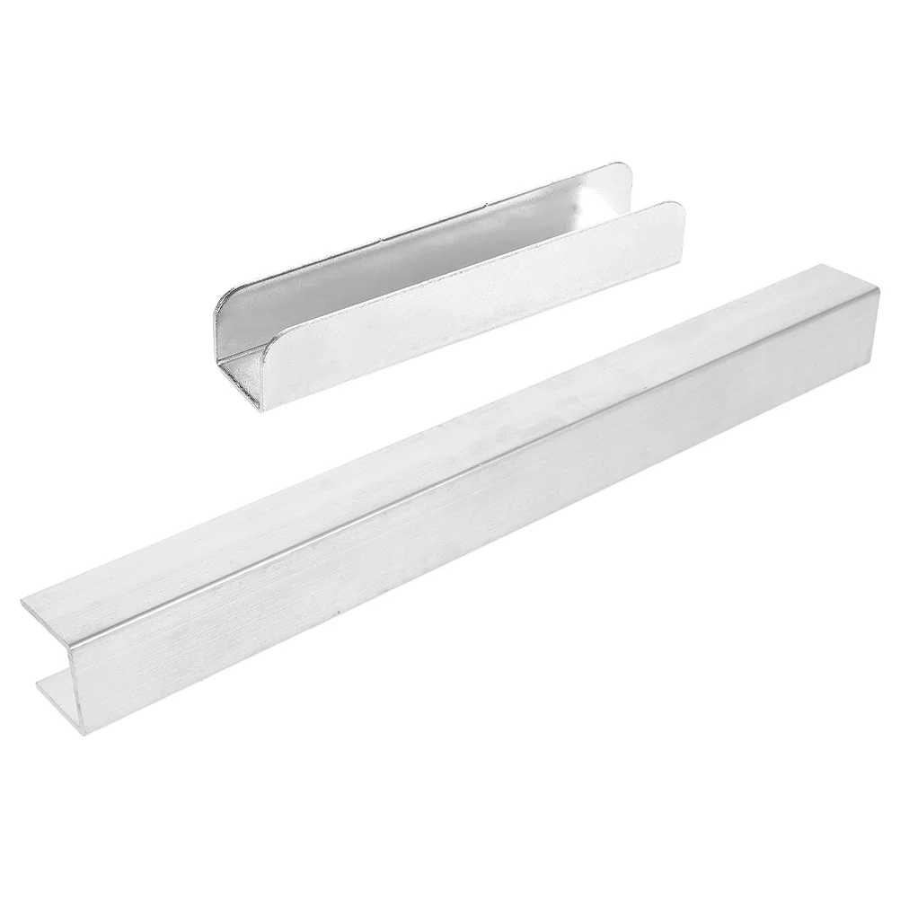 2Pcs Tor Verstärkung Teile Kit Baby Tor Nut Armaturen Treppen Sicherheit Zaun Tür Barriere Kind Haustier Schutz Hardware