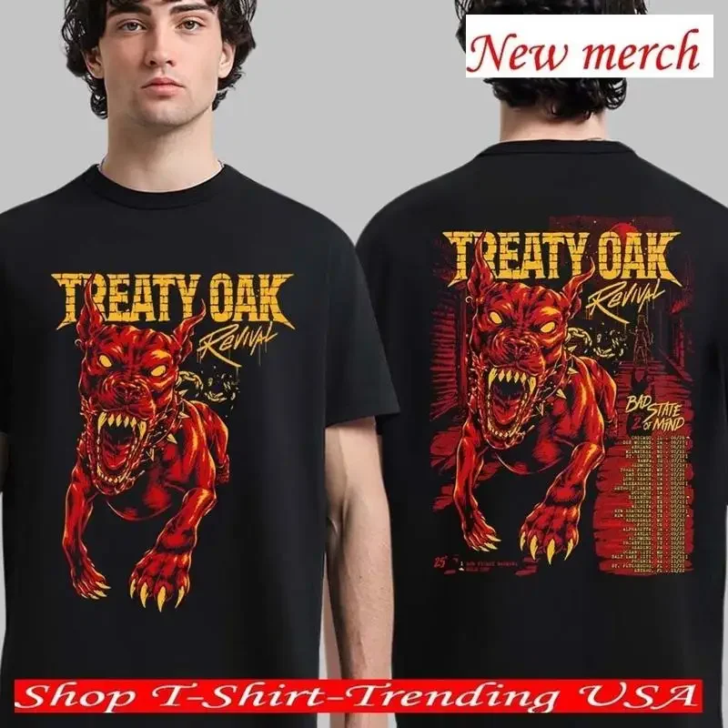 Treaty Oak Revival Bad State Of Mind Part 2 Tour 2025 Schedule Tour Shirt