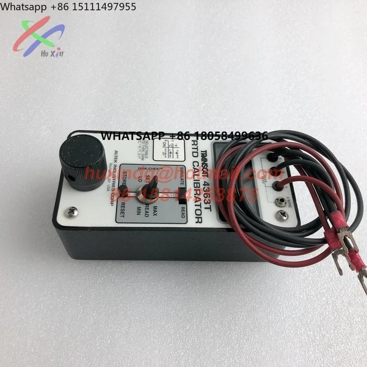 4363T ALTEK TRANSCAT RTD CALIBRATOR Transcat 4363T RTD Calibrator ALTEK INDUSTRIES CORP THERMOCOUPLE TRANSCT4363T