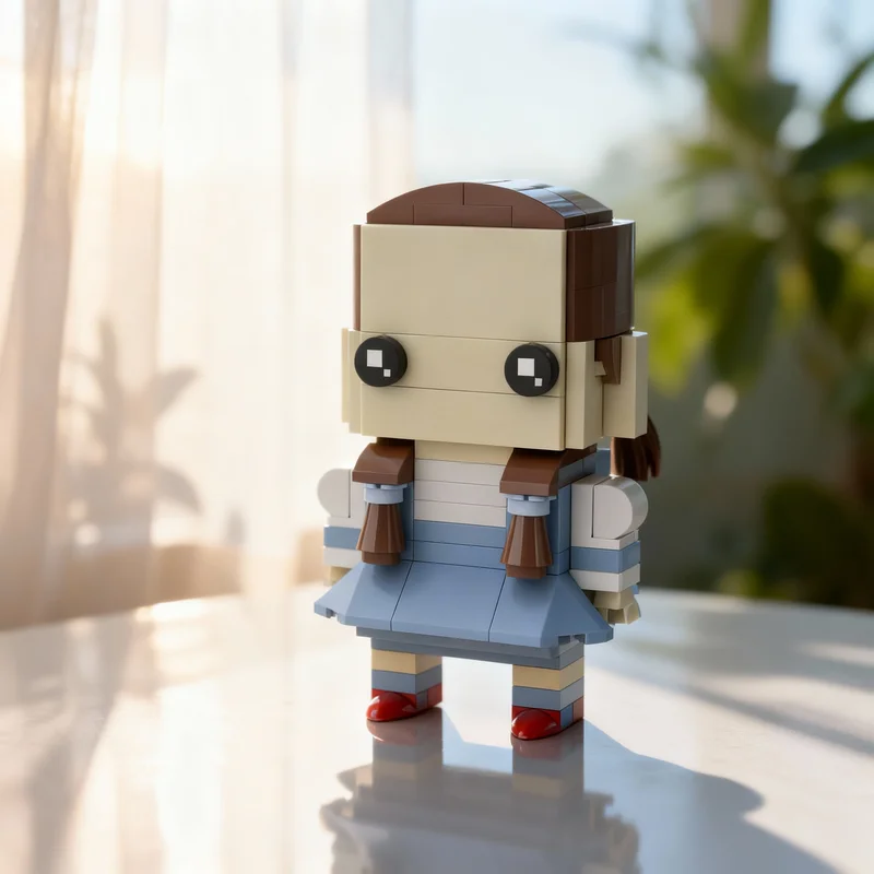 

Набор из 180 деталей MOC: Дороти и Тото из «Волшебника страны Оз» — модель Brickheadz, конструктор, игрушка, подарок, креативный коллекционный предмет для демонстрации, премиум-класс, для взрослых