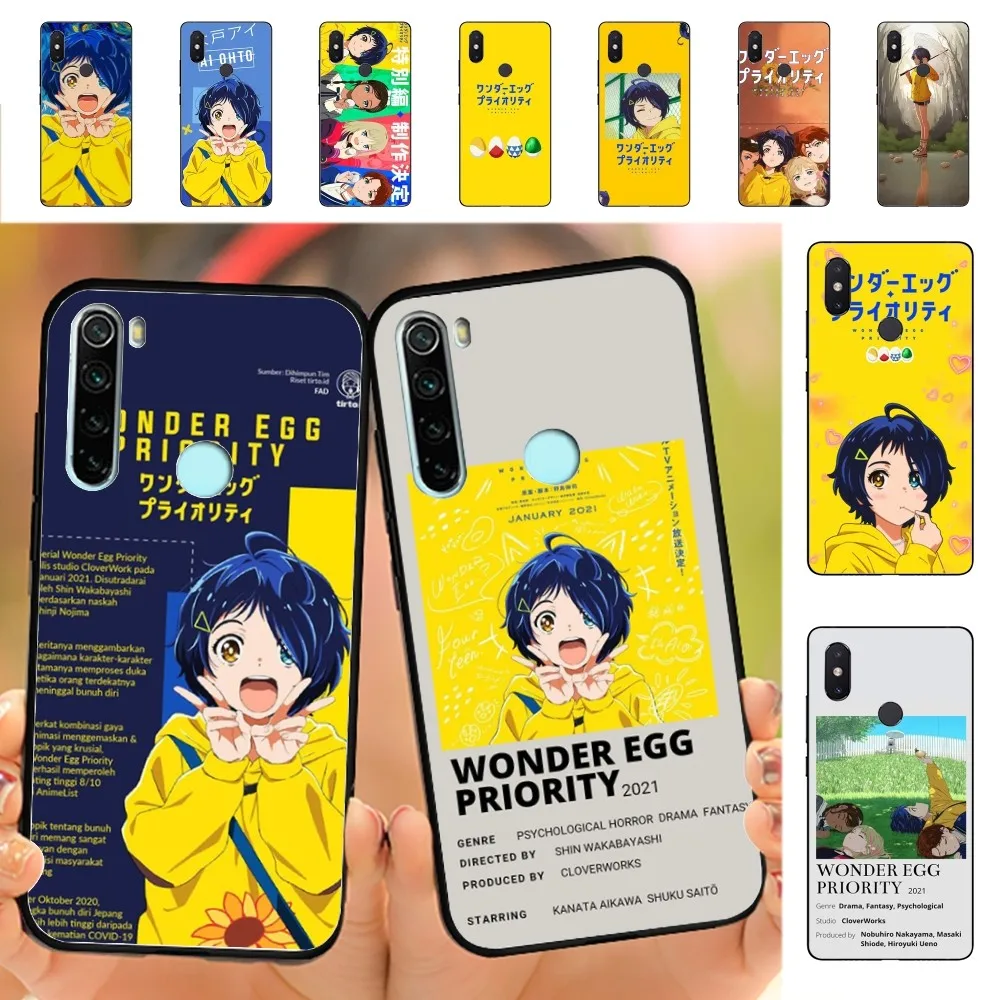 

Wonder Egg Priority Phone Case For Redmi Note 4 X 5 A 6 7 8 Pro T 9 Pro 9S 10 Pro 11 Pro 11S 11Epro PocoM3pro