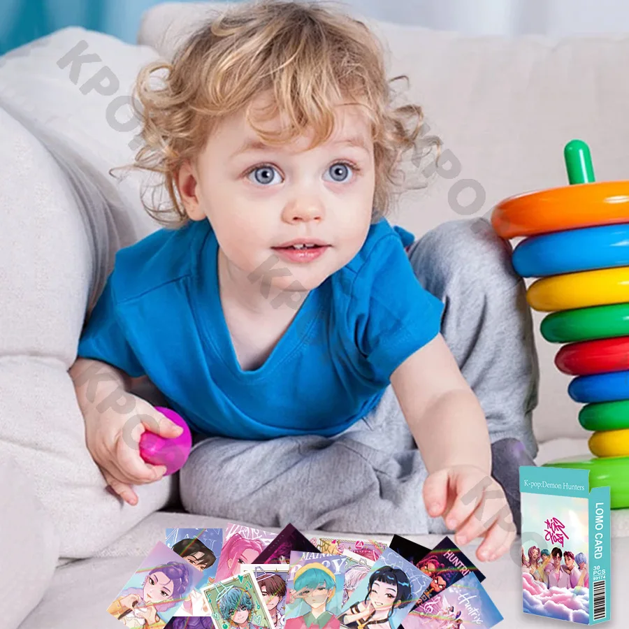 30~132개 K-POP 홀로그램 카드 세트 팬 선물용, 사수자리 보이그룹 애니메이션 반짝이는 양면 수집용 플래시 카드
