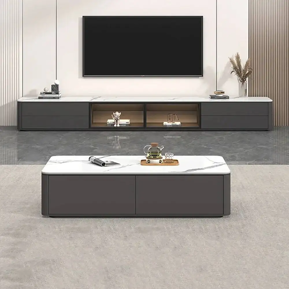 Ltiving Room Tv Stand Elegant Decorations Storage Nordic Shelving Unique Tv Stand Luxury Media Glamour Tv Meuble Home Furniture
