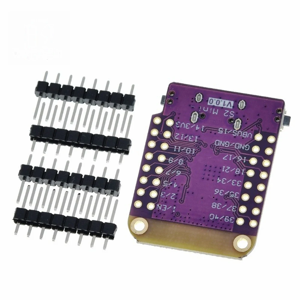 AT87-ESP32 S2 Mini V1.0.0 WIFI IOT Board Based ESP32-S2FN4R2 ESP32-S2 4MB FLASH 2MB PSRAM for MicroPython/Arduino