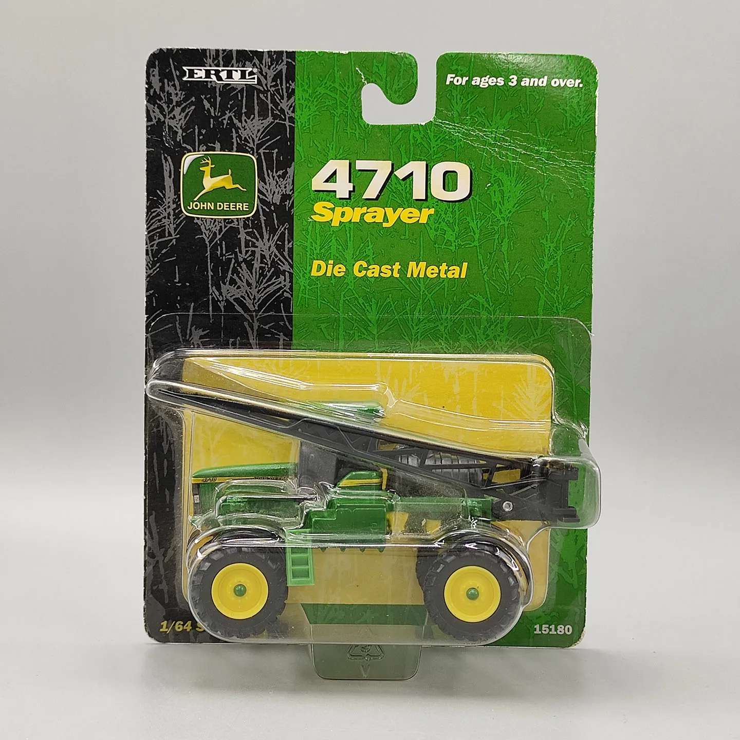 Modelo de Vehículo Agrícola Pulverizador 4710 a Escala 1:64 de Aleación Fundida a Presión ERTL
