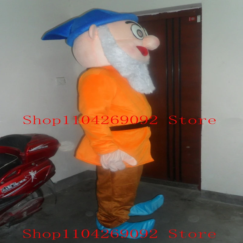 

Hot Sale Seven Dwarfs Mascot Costume Cartoon Dwarf Mascotter Birthday Anime Cosplay Costumes Character Party Carnival Suit