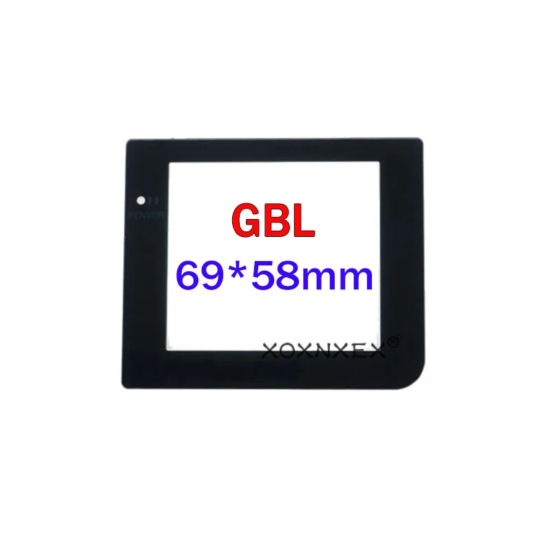 XOXNXEX 1pcs Plastic Lens for GB/GBA/GBC/GBP/GBA SP/GBL Screen Lens for Gameboy Color Lens Protector W/ Adhensiveparts