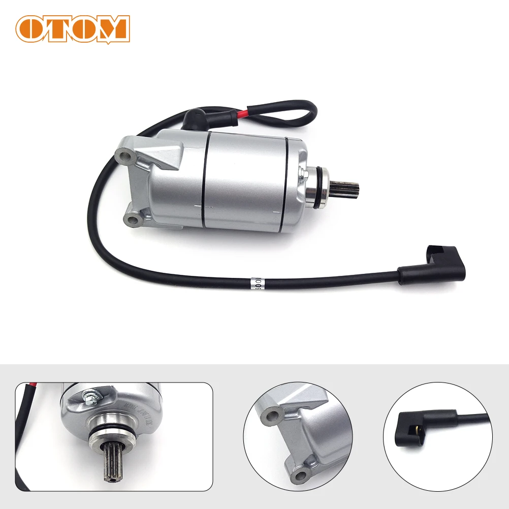 

OTOM Motorcycle Starter Motor Electric Engine Start For LONCIN YF300 Water Cooled Voge 300R 300DS 300GY Retro 300AC LX300GS-B