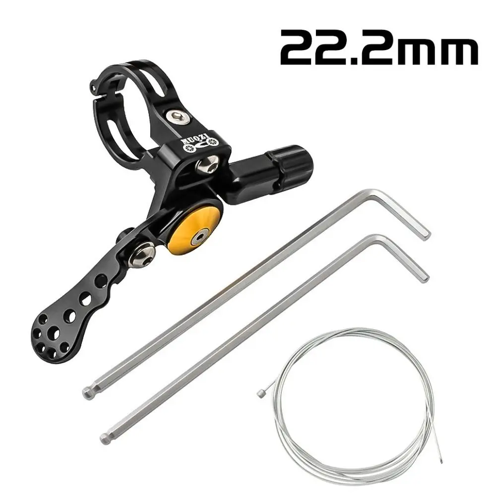

22.2mm/24mm Bicycle Seatpost Remote Controller Adjustable Free Lifting and Lowering MTB Dropper Seat Post Lever
