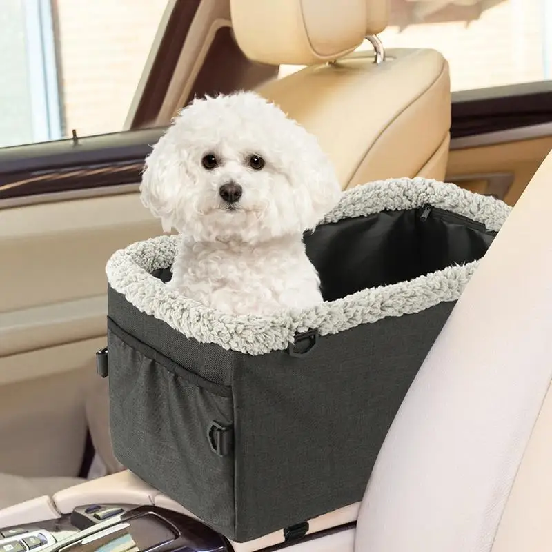 

Pet Car Seat For Small Dogs Washable Dog Booster Pet Car Seat Detachable Dog Bed For Car Back Seat Pet Travel Carrier Bed