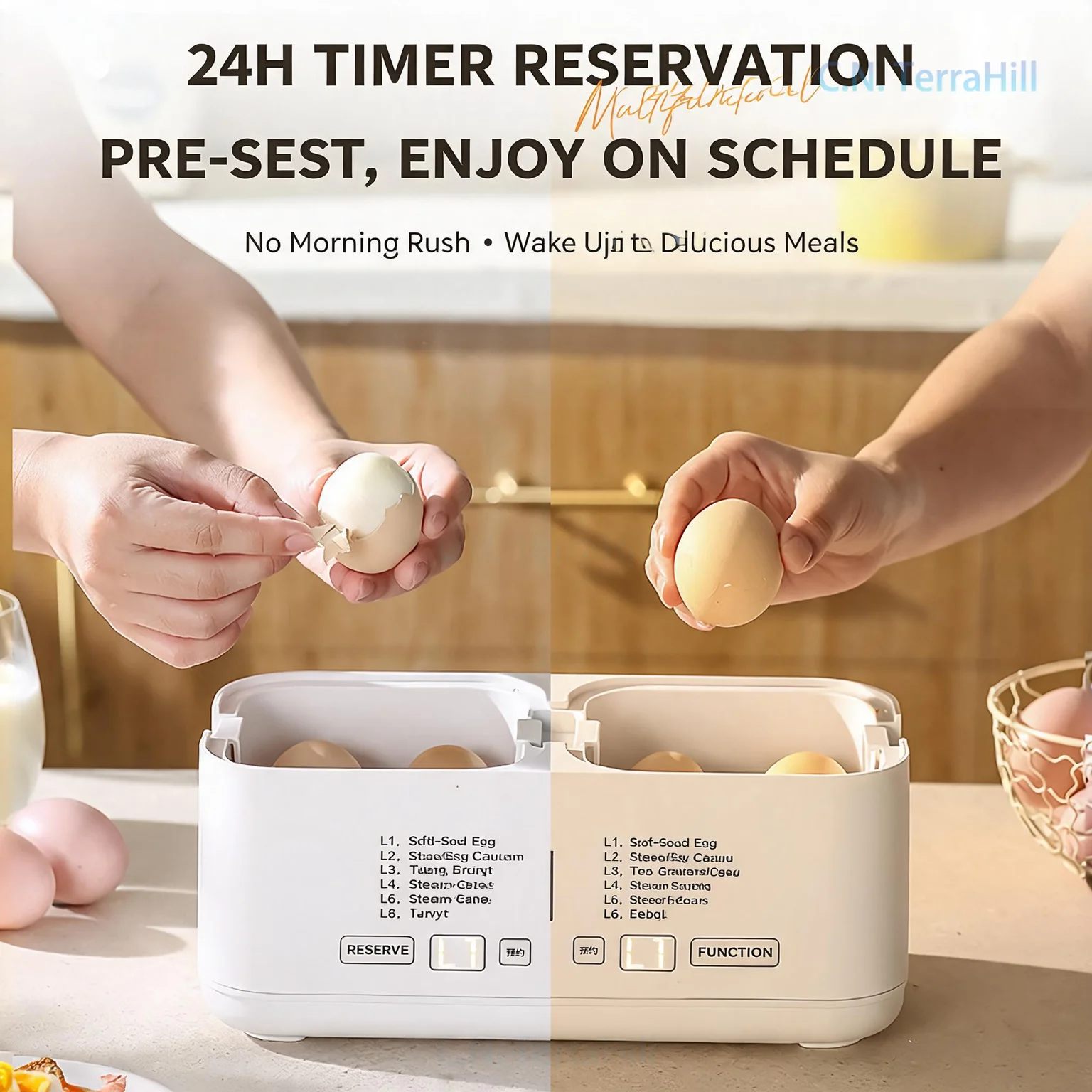 เครื่องนึ่งไข่สำหรับครัวในบ้าน - Baby Food Maker บทวิจารณ์และราคา