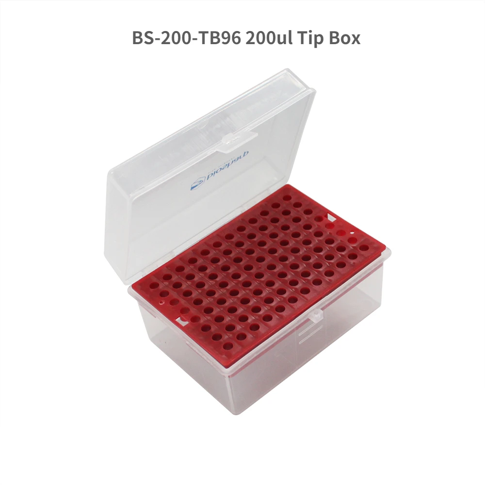96-Well Tip Box Lab Pipette Tip Box Autoclave Reusable Lab Equipment Dropper Box Multiple Sizes Available School Supplies
