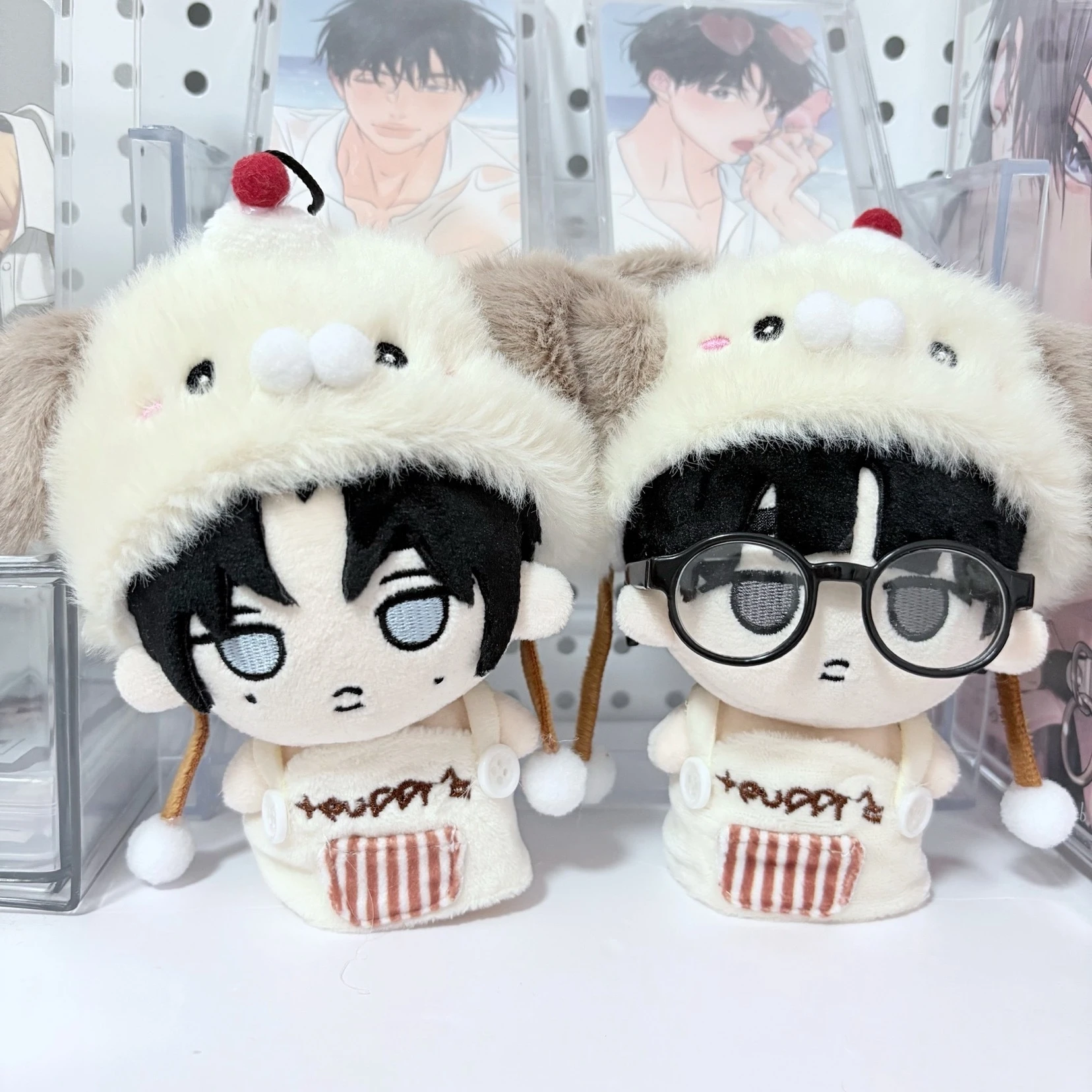 Stuffed 10cm Korean Bl Manhwa the Boundary of Scent Anime Figures Doll Toys Keychain Backpack Pendant Handmade Material Package
