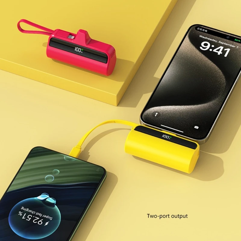 휴대용 용접 충전 케이스 TypeC 전원 은행 헤드 충전 솔루션 H7JF