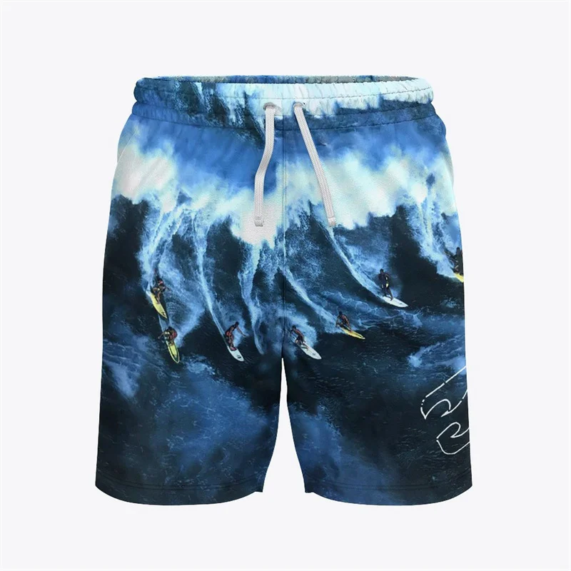 

Hawaiian 3D Print Fashion Print Beach Shorts Summer Men Short Pants Outdoor Sports Surf Board Shorts Quick Dry Men Clothes Short