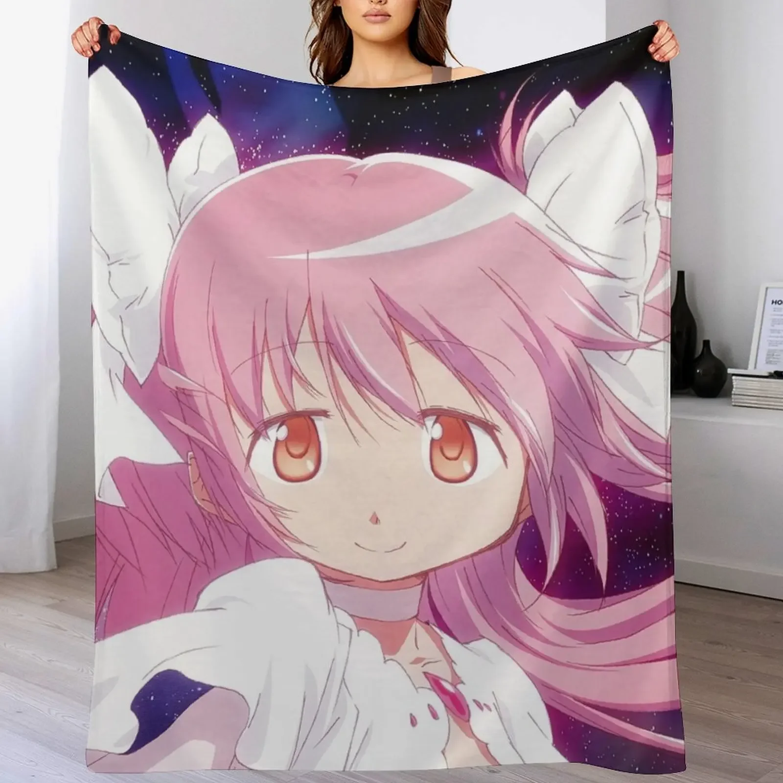 

godoka Throw Blanket Multi Use Warm Blanket for Living Room Bedroom