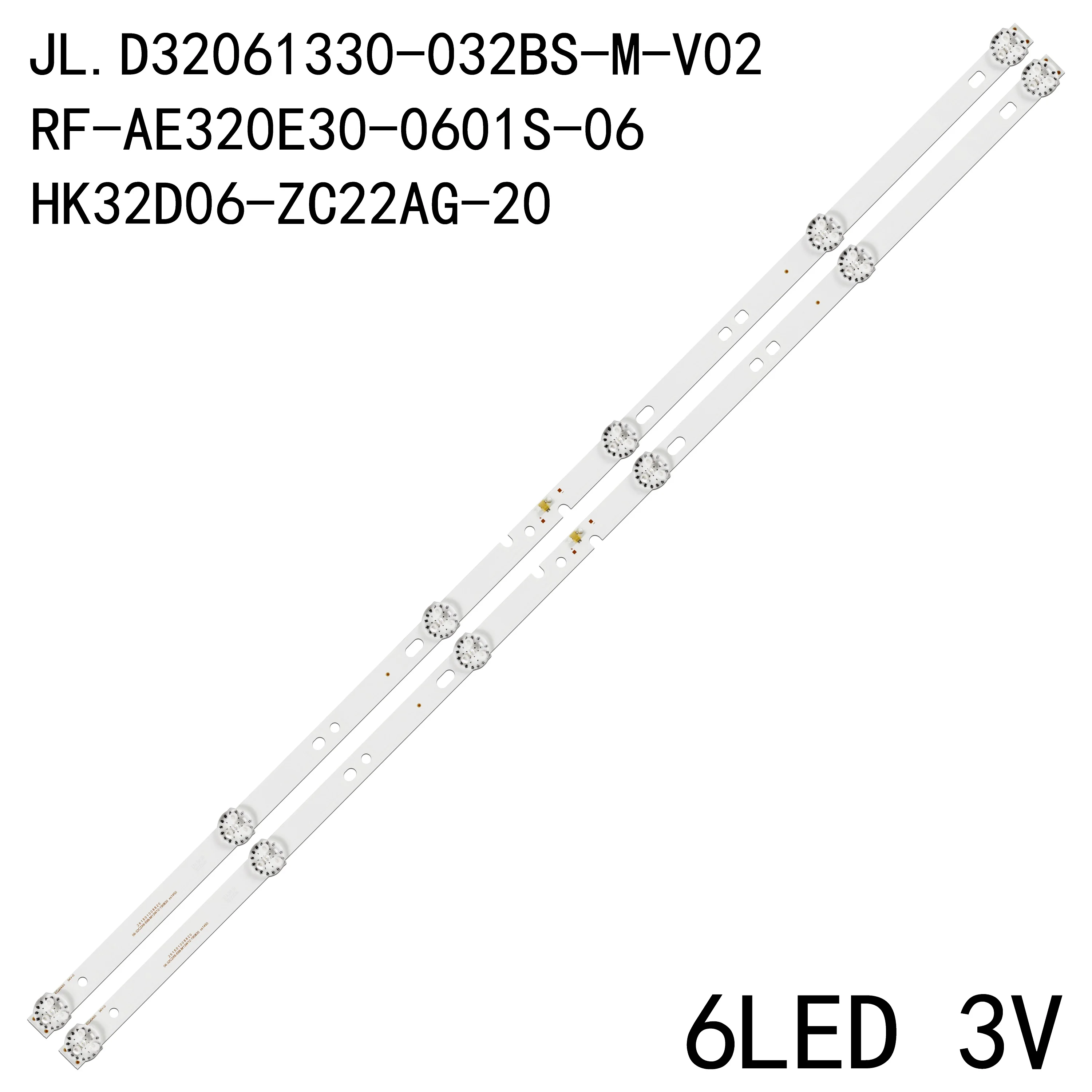 New LED Strip For RF-AE320E30-0601S-06 YF-K02L004HMXD-0001 E479351 PC64853 ULNLD01 32C9A 06-32C2X6-618-M10W14 M07W14 M13W14