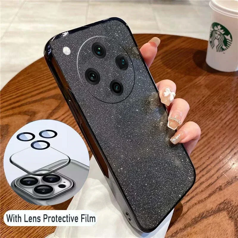 

Case For OPPO Find X8 Pro X8 5G pro Stars Glitter Bling Sequins Shockproof Soft Full Cover For OPPO Find X8 Find pro Phone Shell