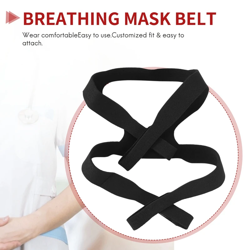 Universal CPAP Mask Headgear Strap For Resmed Mirage Series,  Respironics CPAP (Headgear Only)