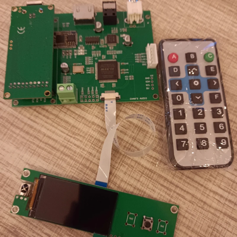 ak4118-digital-receiving-board-coaxial-fiber-hdmi-bluetooth-usb-five-kinds-of-input-to-iis-signal-output