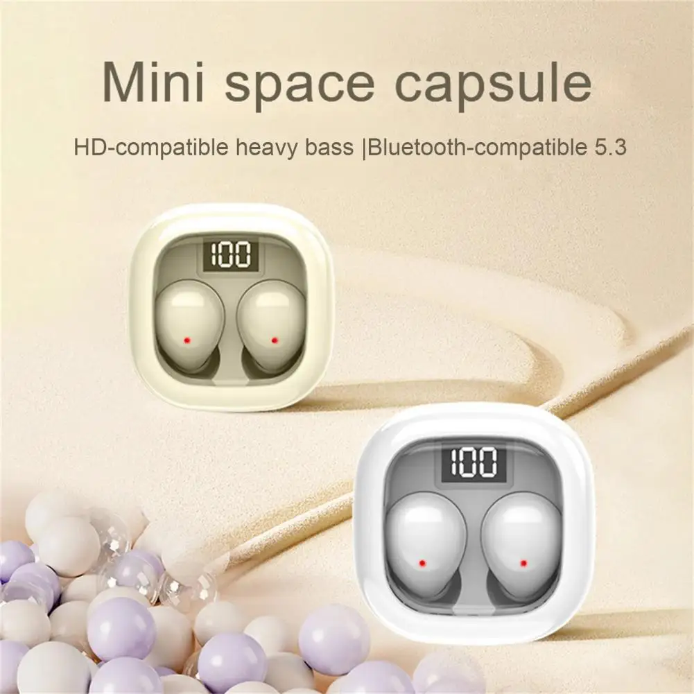 Auriculares inalámbricos con pantalla Led, compatibles con Bluetooth 5,3, módulo de Chip compacto, 5,3