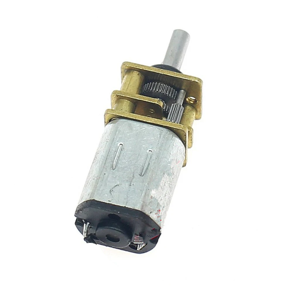 6V DC Metal Gear Motor with Reduction Designed Using Hardened Steel for Stable and Accurate Mechanical Movement