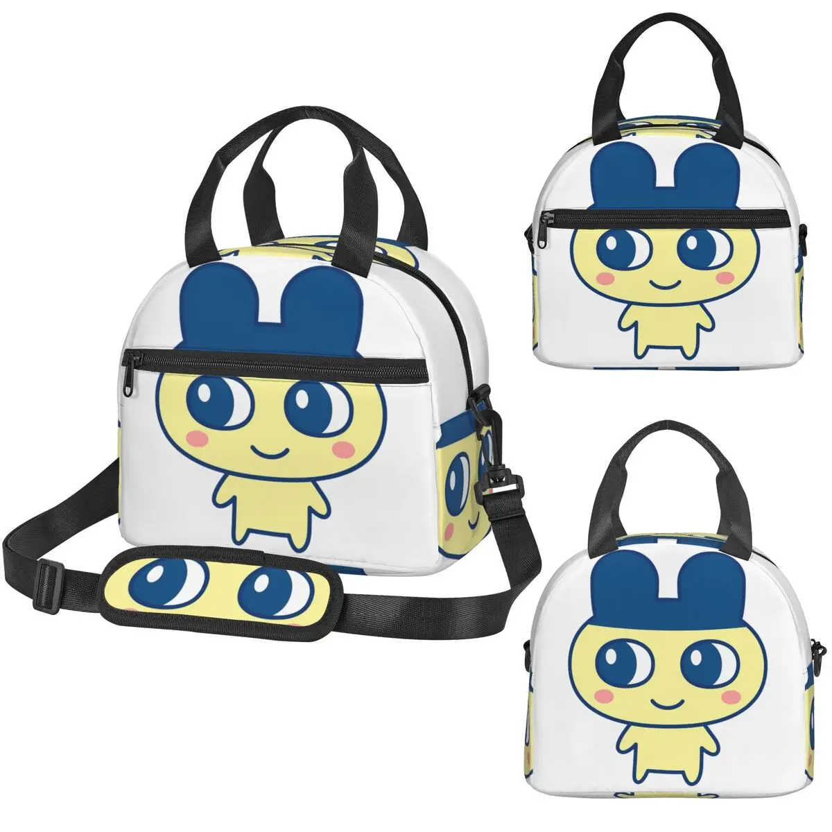 

Термосумка для обедов Tamagotchi Mametchi для детей, школьный термоконтейнер, переносная сумка-холодильник для ланчей