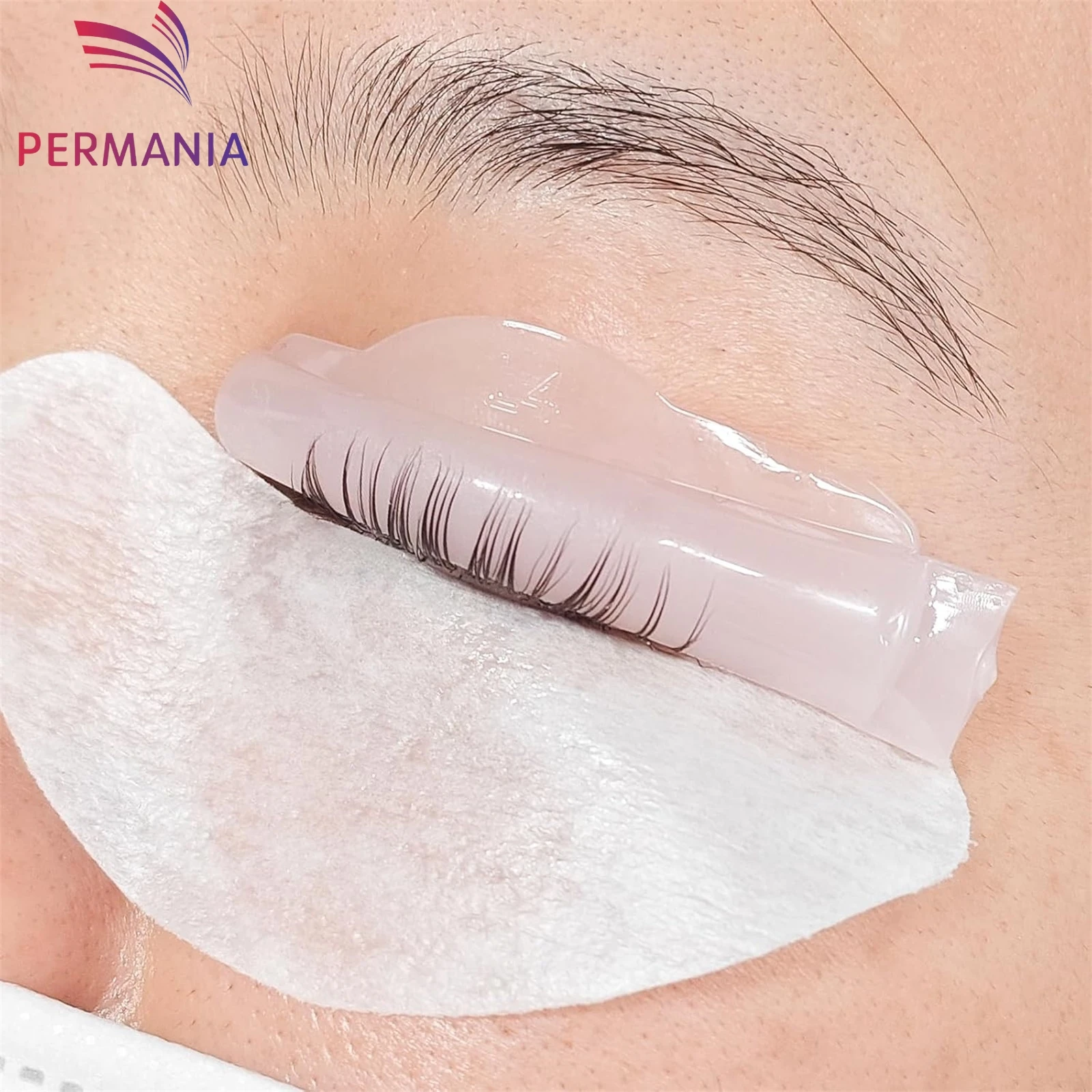 PERMANIA 5 Paar kleberfreie Silikon-Wimpernperm-Stäbchen, klebrige Wimpernlift-Pads, Wimpernformer-Zubehör, Applikator, Make-up-Tool – Detail 5